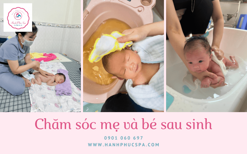 chăm sóc mẹ và bé sau sinh