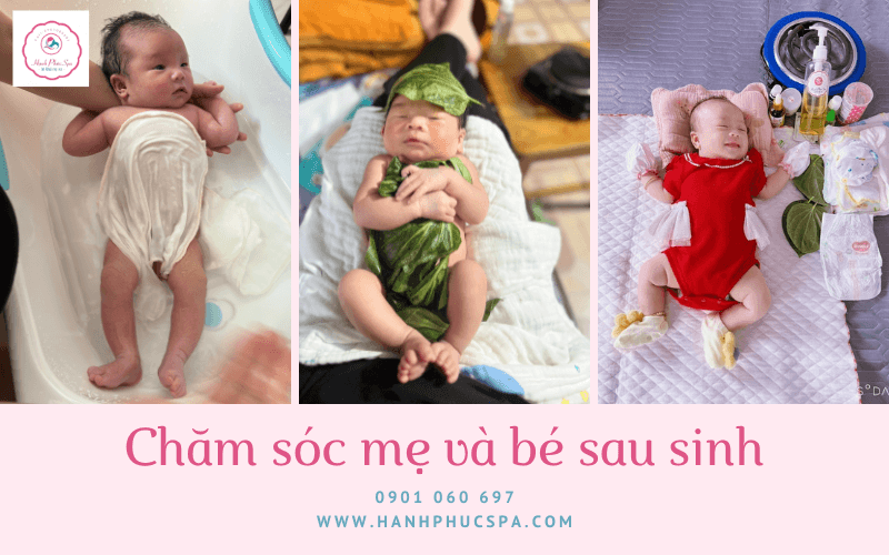 chăm sóc mẹ và bé sau sinh