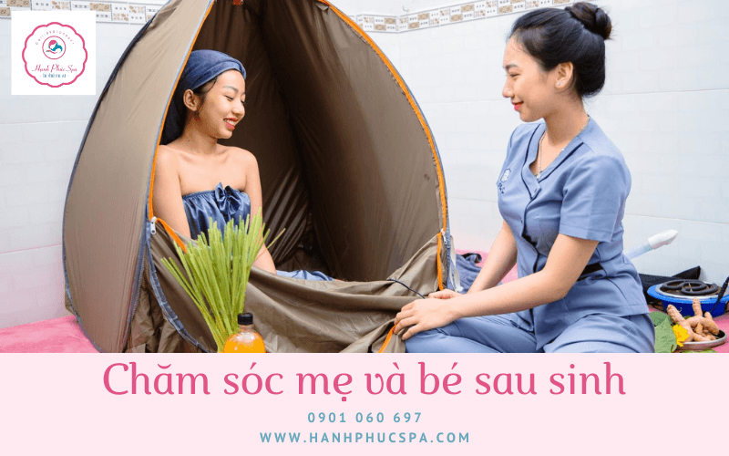 chăm sóc mẹ và bé sau sinh