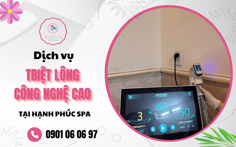 Dịch vụ triệt lông công nghệ cao