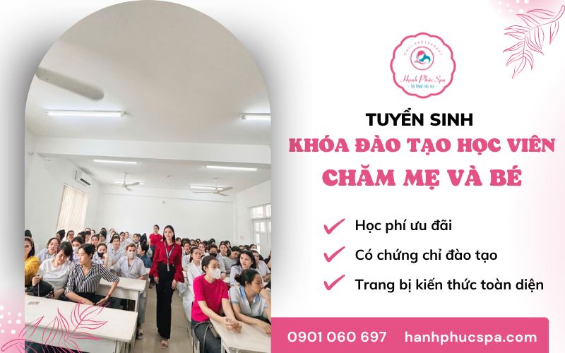 khóa đào tạo học viên chăm mẹ và bé